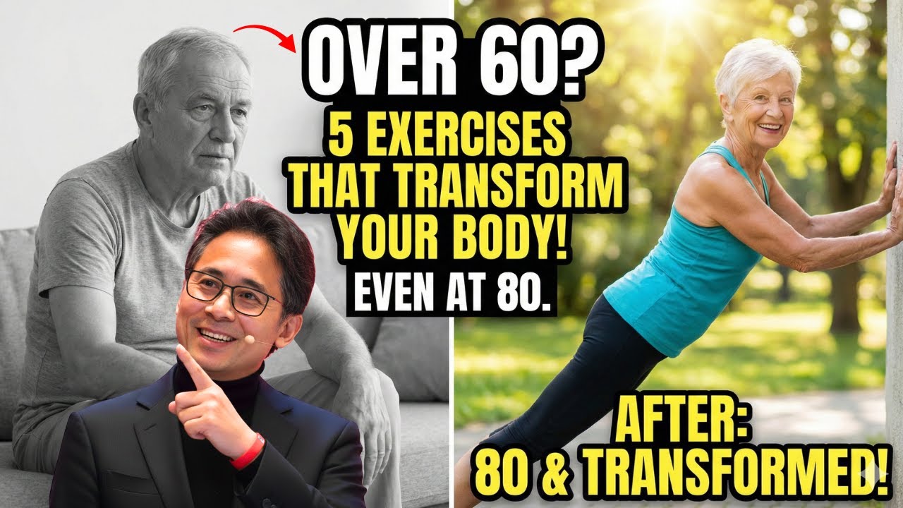 Over 60? 5 Exercises That Transform Your Body Even at 80