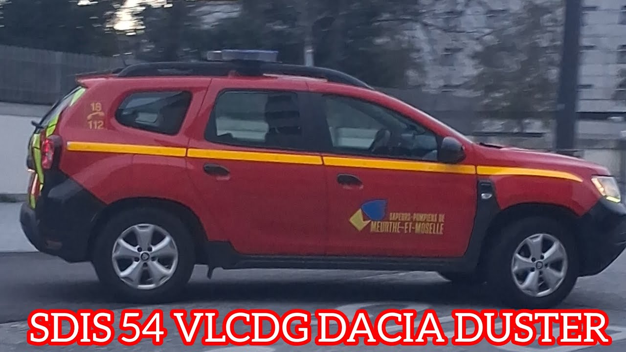 SDIS 54 VLCDG DACIA DUSTER 