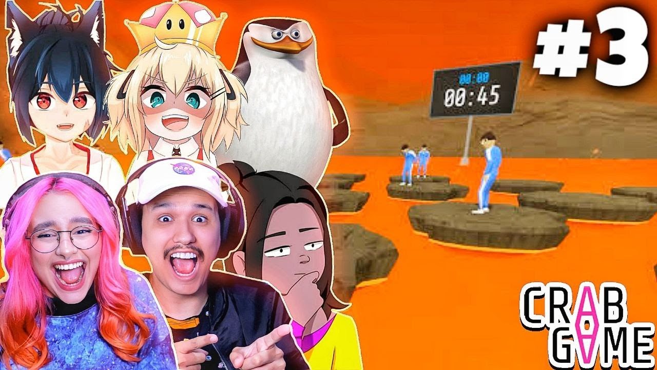 SAIDEIRA DA SAIDEIRA DA SAIDEIRA DO CRAB GAME! Ft @LanzinhoOokami, @BatataComPepino, @TsukiUraya e @ZDUBS