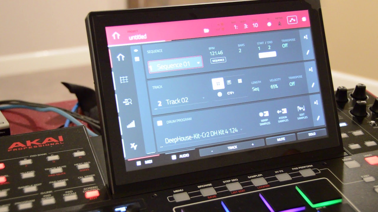 How to Sync an Akai MPC X in standalone to Logic Pro X