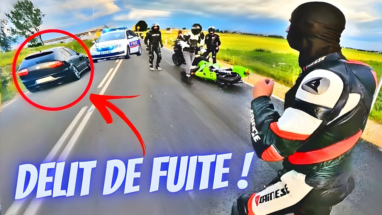 D&Eacute;LIT DE FUITE QUI FINI EN COURSE POURSUITE😱🚨!! (la police d&eacute;barque)