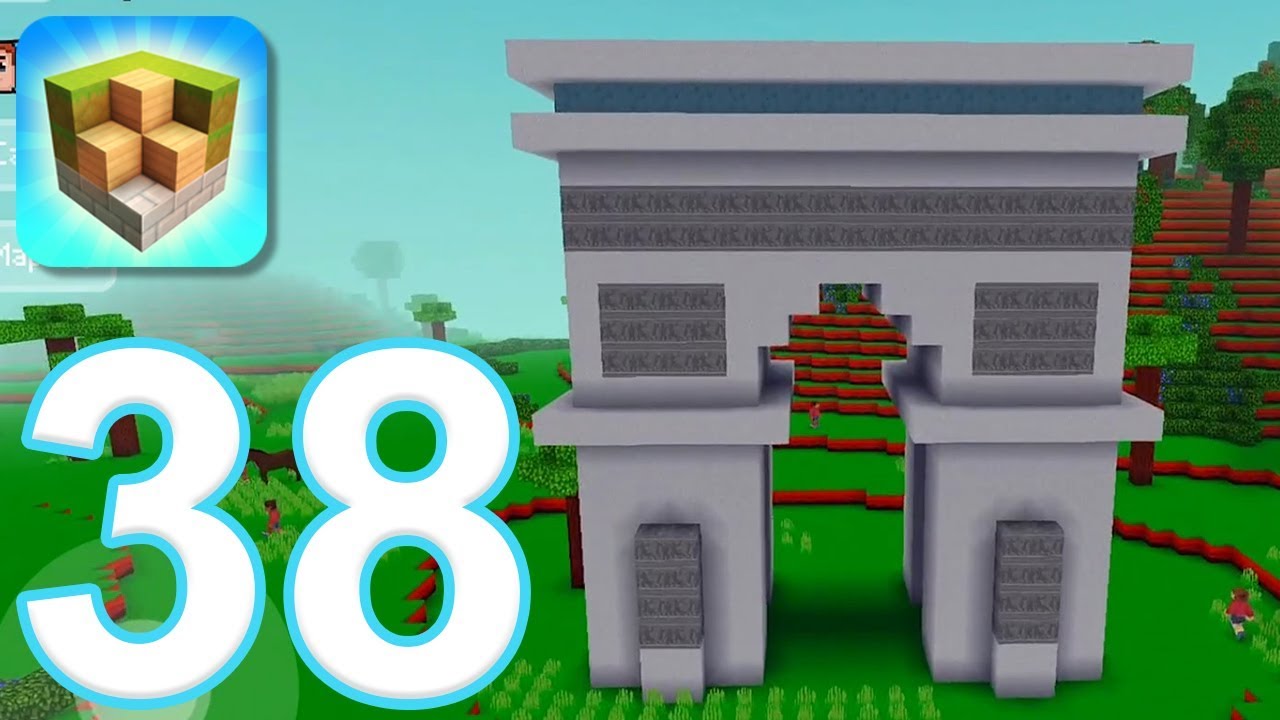 Block Craft 3D: City Building Simulator - Gameplay Walkthrough Part 38 - Arc de Triomphe (iOS)