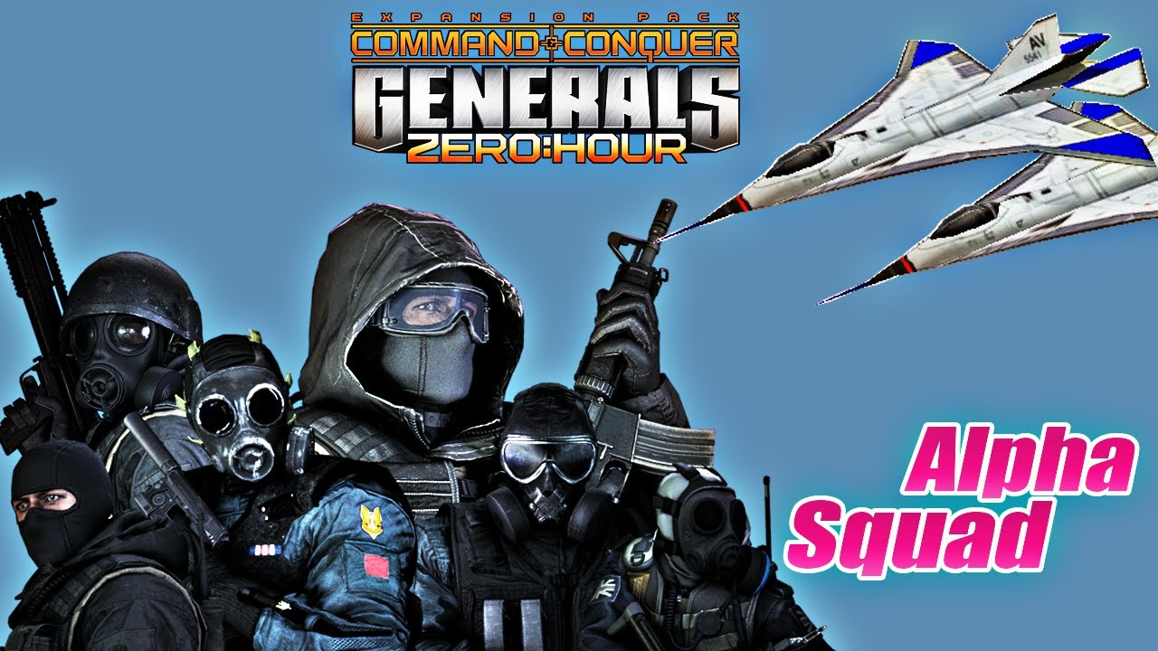Command & Conquer Generals Zero Hour Custom Mission - Alpha Squad