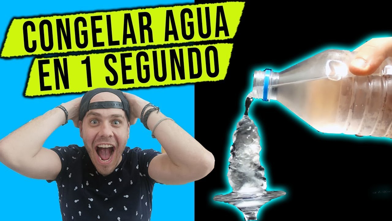 Hielo instantáneo en un segundo // Pongamoslo a prueba
