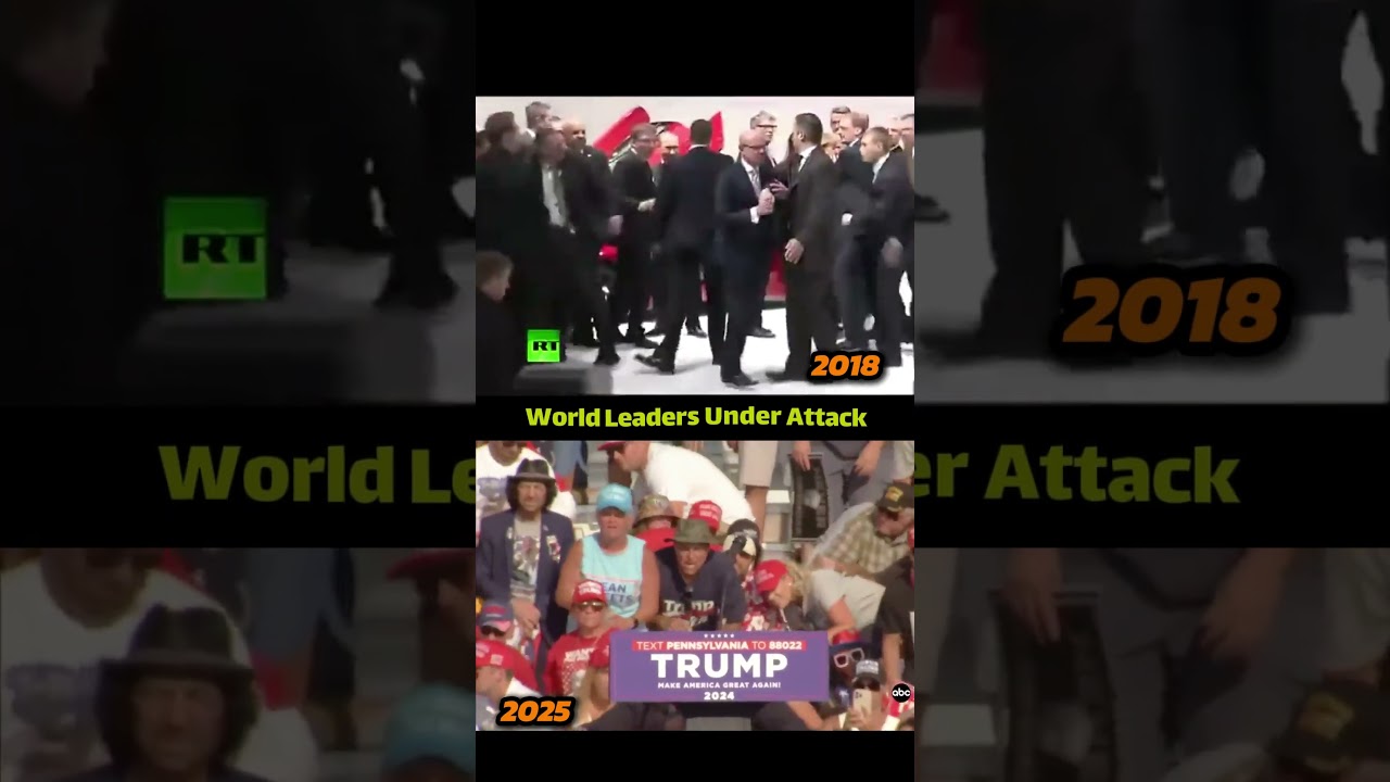 World Leaders Under Attack &mdash; Trump vs Putin&rsquo;s Unexpected Confrontations #viral