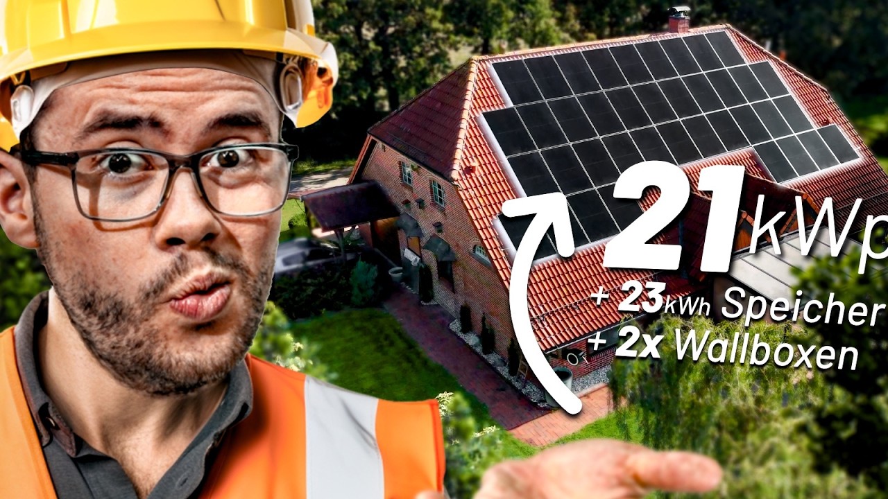Meine PV ist riesig! Komme ich so durch den Winter? (+ 23kWh Speicher!)