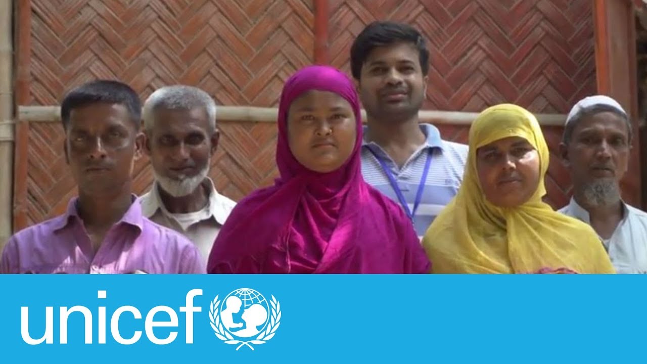 Community leaders ending child marriage in Rohingya refugee camps | UNICEF