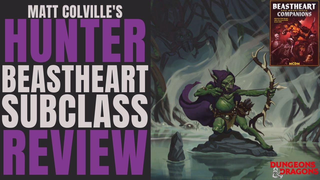 Hunter Beastheart Subclass Review - D&D 5e Subclass Series