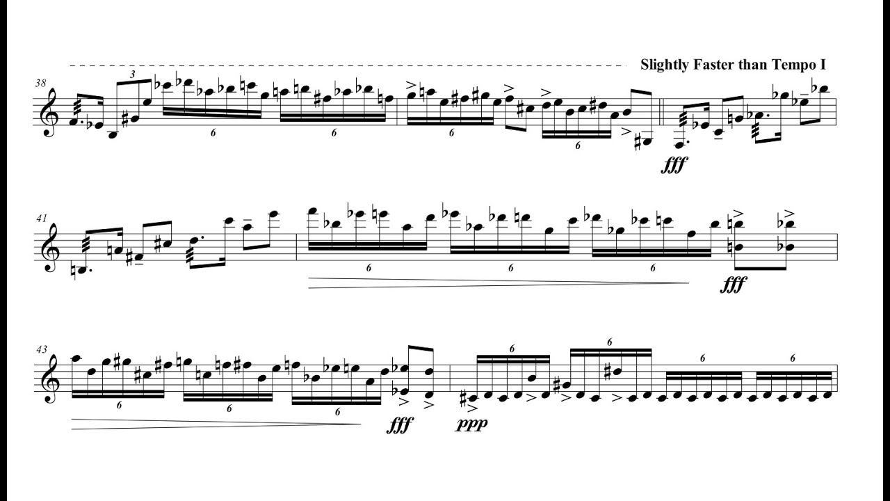 A Playful Scheme ~ Solo for Unaccompanied Xylophone [Score Follower]