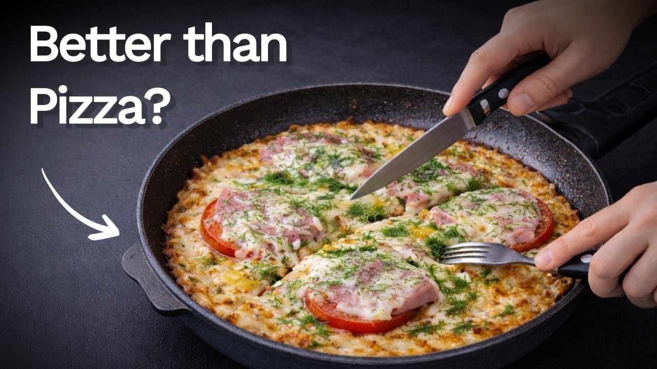 I Poured Eggs on a Flatbread — This 10-Minute Pizza Is Insane!