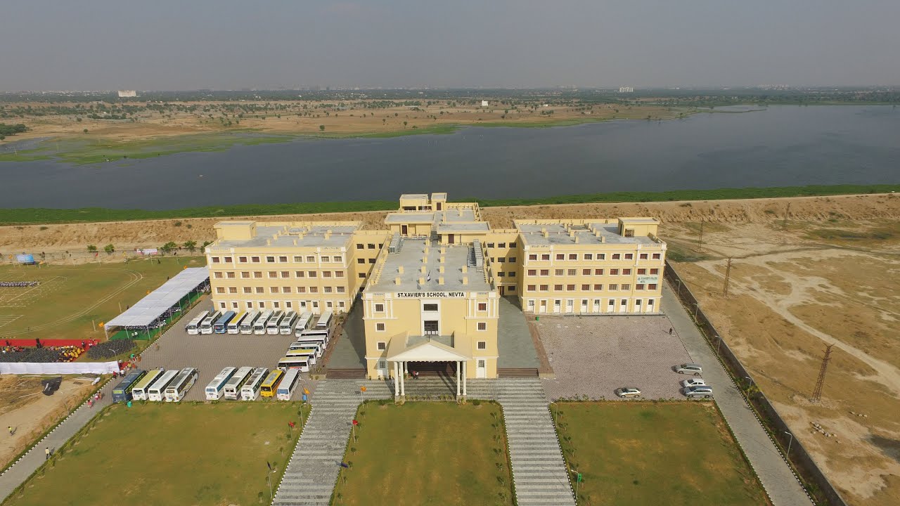 St. Xaviers School, Nevta - Aerial Shoot