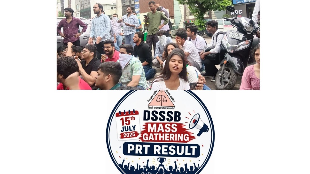 DSSSB PRT result 802/25 2026 latest updat important dates / result on 15 july? Or 27 july? #dsssbprt