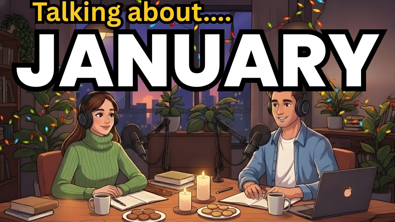 How to Describe January in Simple English | English Podcast for Speaking