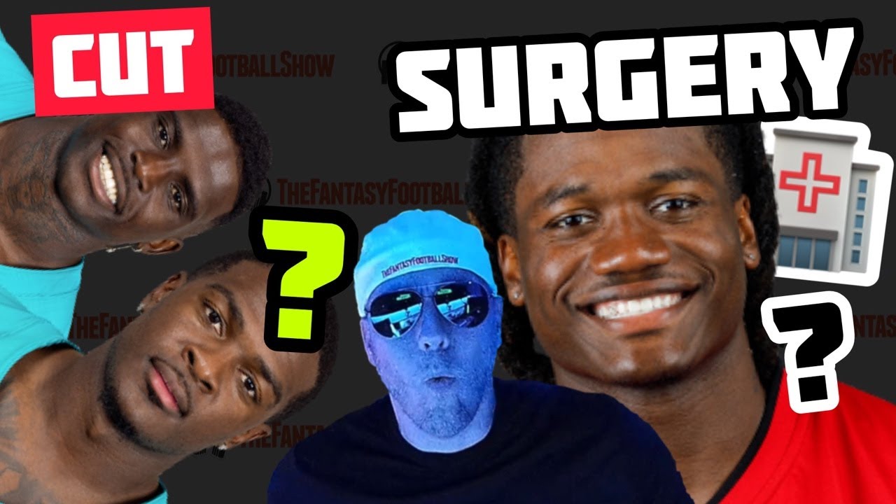 🏥 Bucky Irving had shoulder SURGERY; ❌ Tyreek Hill CUT