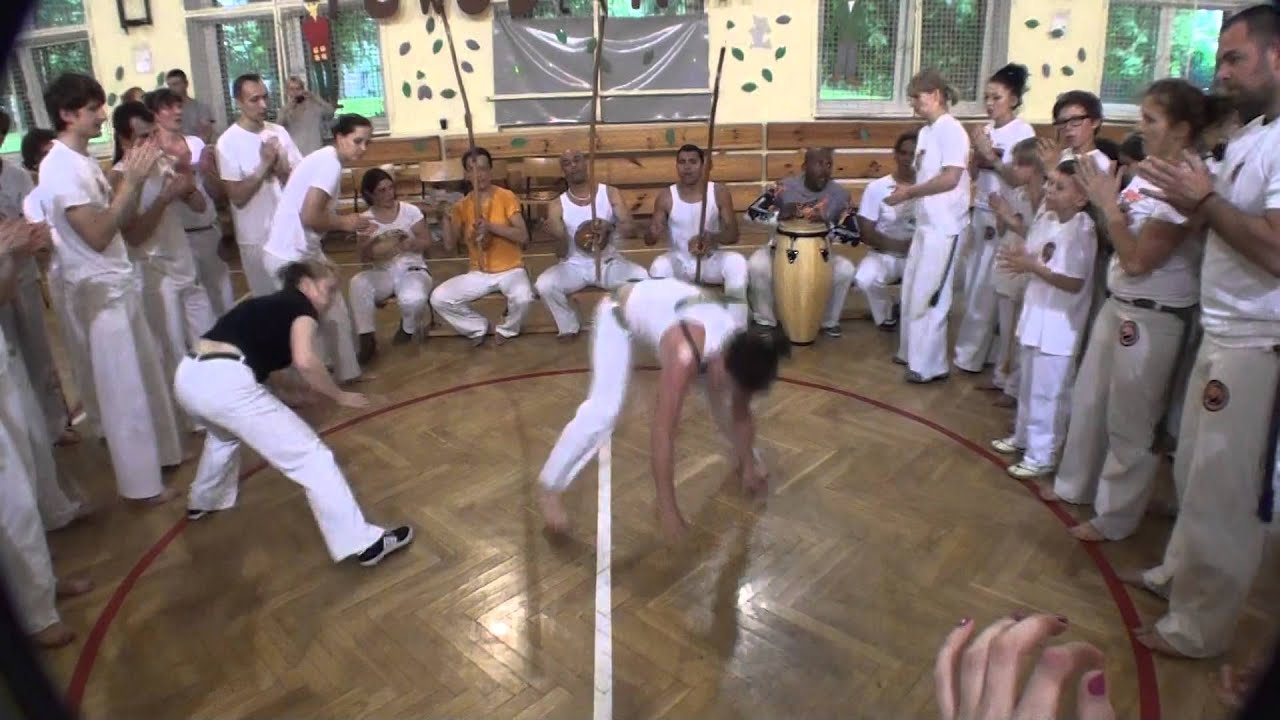 Batizado i Graduacao International Capoeira Raiz - Warszawa 2014-04-26 Roda na koniec dnia