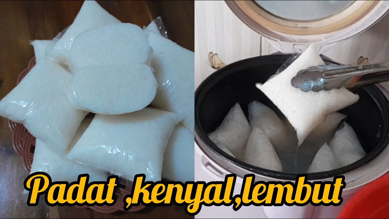 TANPA RIBET METODE,semudah ini membuat lontong plastik magiccom,habis colok tinggal tidur,jadi deh