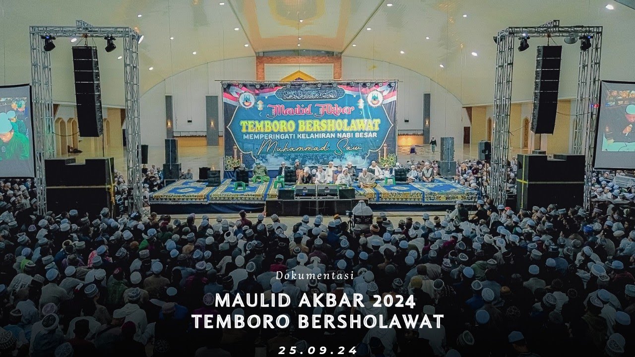 MOMENT MAULID NABI MUHAMMAD ﷺ | PONPES ALFATAH TEMBORO  25.09.24