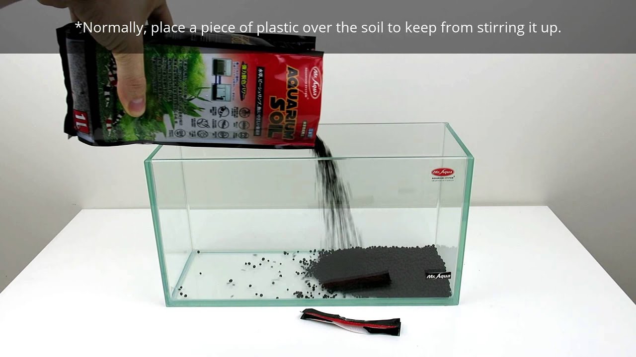 Mr. Aqua Planted Aquarium Soil ( Benefits and cleanliness )