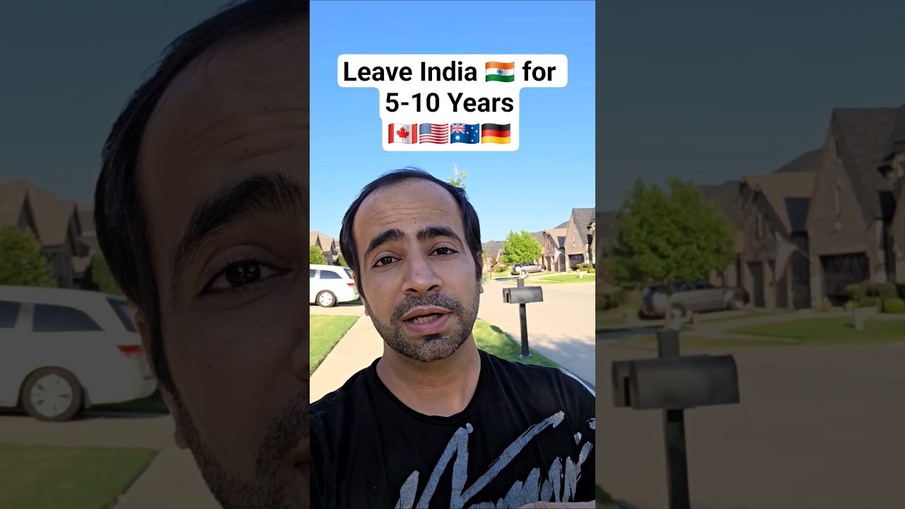Leave India for 5-10 Years #indiansinusa #shorts #indians #indiansabroad