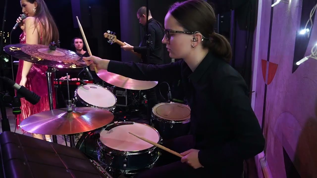 Nela - Problem (Live @Johann Franck) - DRUM CAM