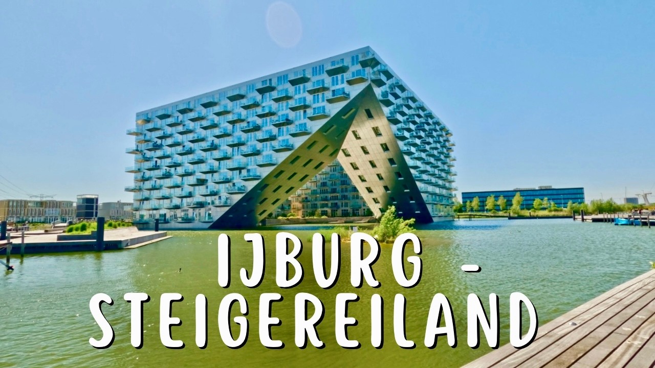 Amsterdam Walk – IJburg to Sluishuis in 4K
