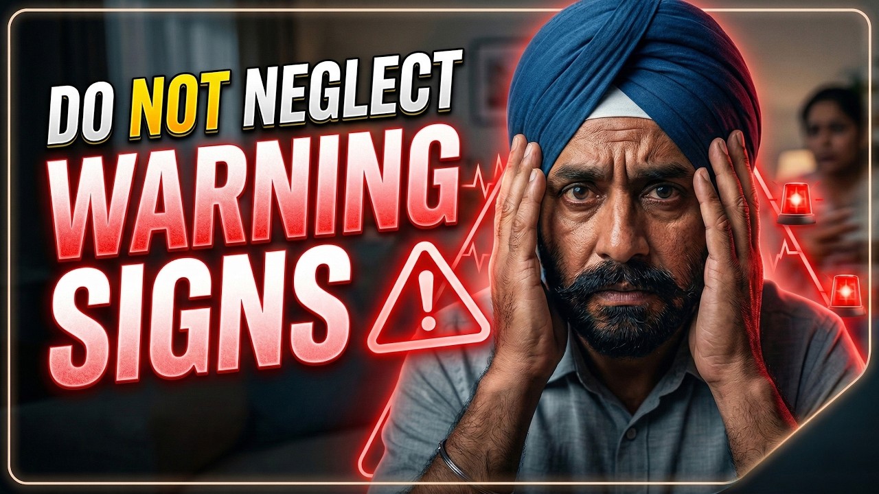 Do not neglect these WARNING SIGNS