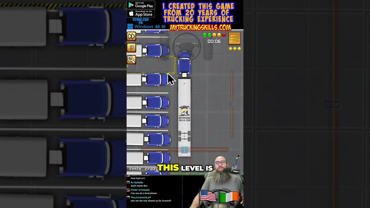 Level 150 Crazy Truck Parking Challenge!