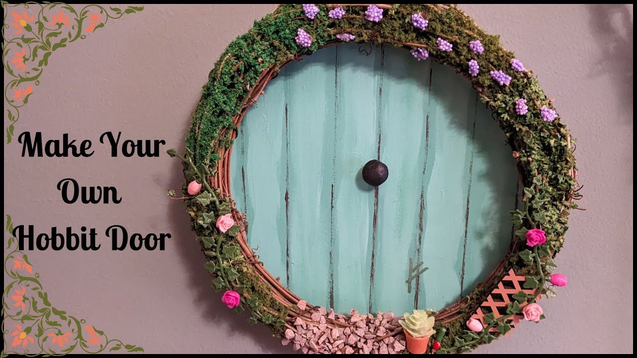 Make Your Own Hobbit Door - DIY Middle Earth Home Decor
