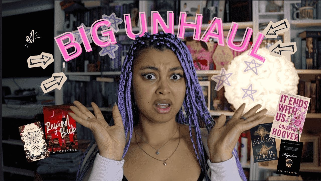BIG UNHAUL+VERLOSUNG (Ich sortiere Bücher aus und nehme euch mit)