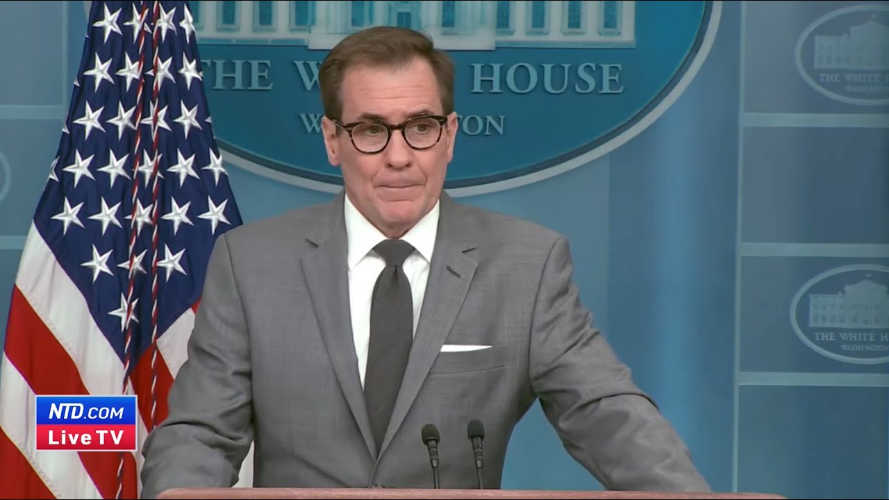 LIVE: White House Holds Briefing Joined by National Security Council Coordinator John Kirby
