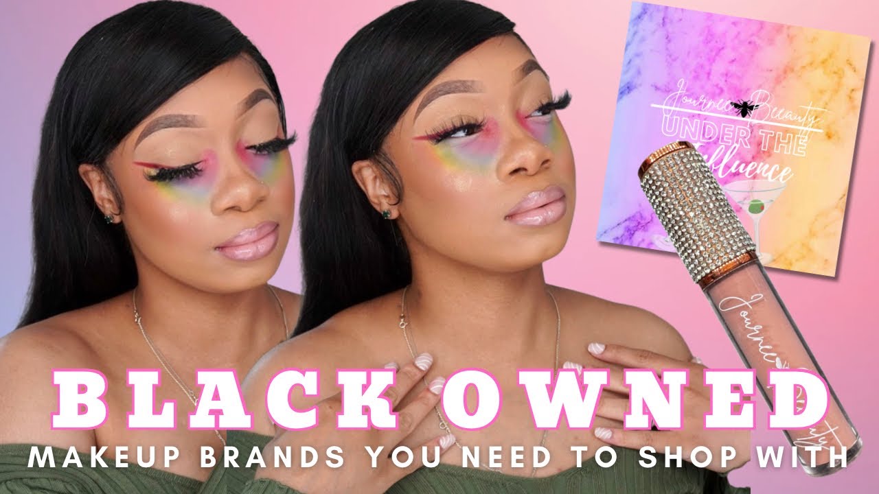 Black Owned Makeup Tutorial | JOURNEE BEAUTY | Makeup for WOC