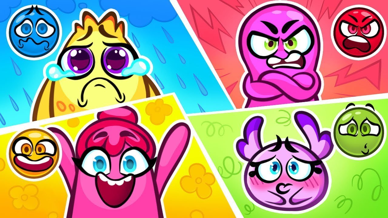 Let's Learn Emotions | How to Share My Feelings? | Funny Songs For Kids & Nursery Rhymes