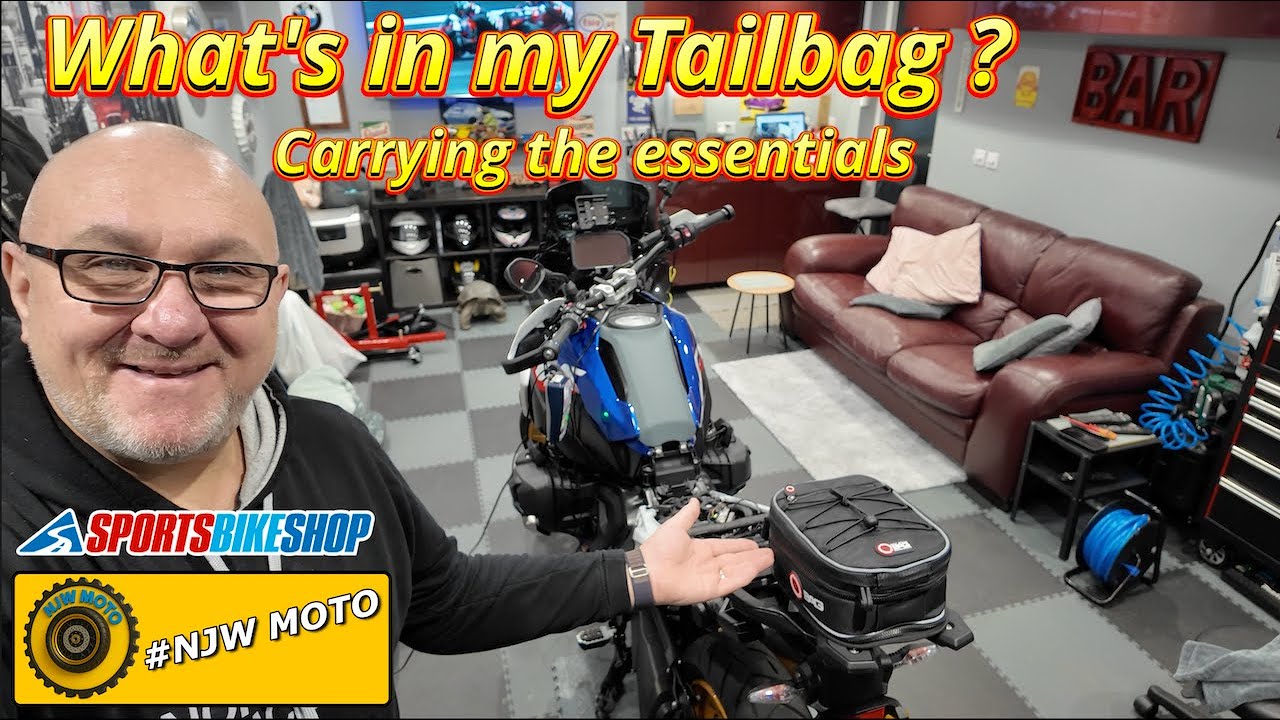 What is in my BMW GS QBAG Dakar Tail Bag Soft Luggage  ?