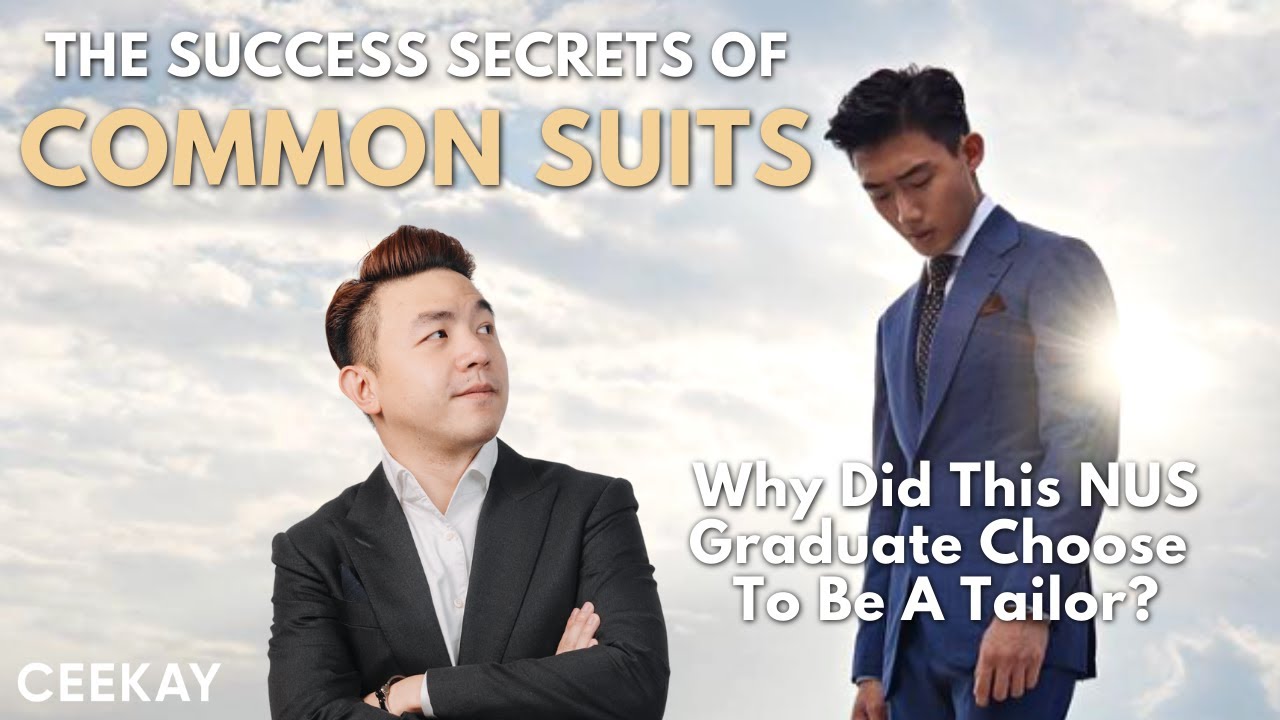Why NUS Graduate Chose To Be A Tailor? | CeeKay's Biz Masterminds ft Javin They from Common Suits