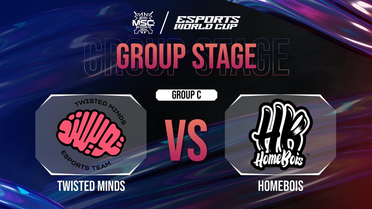 Twisted Minds vs. HomeBois - MLBB MSC 2024 x EWC // Day 3 - Group Stage