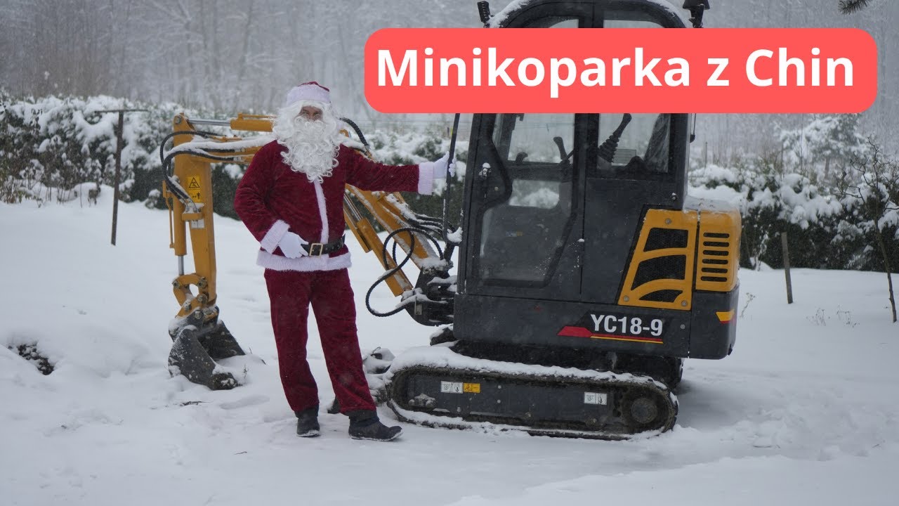 Minikoparka Yuchai YC 18-9 od Mikołaja