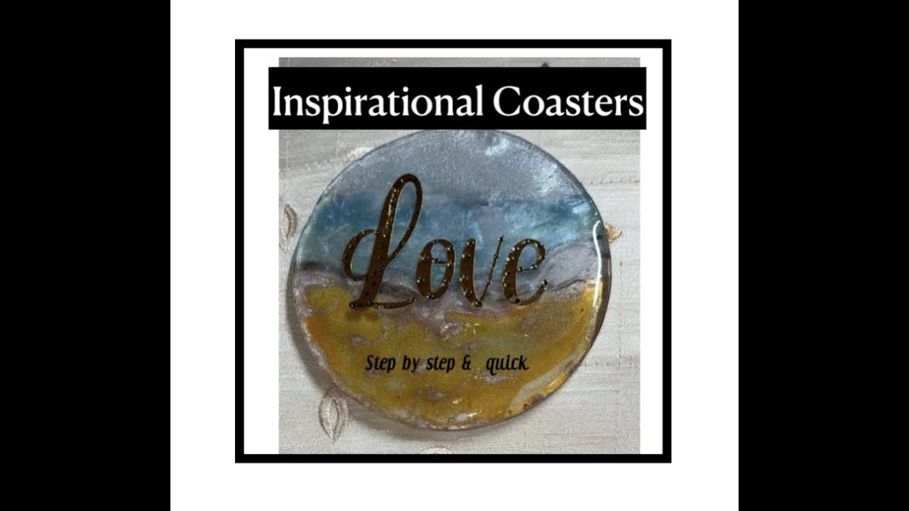 Dazzling ✨Inspirational ✨ Coasters ✨ | Great Idea for Timeless Gifts |