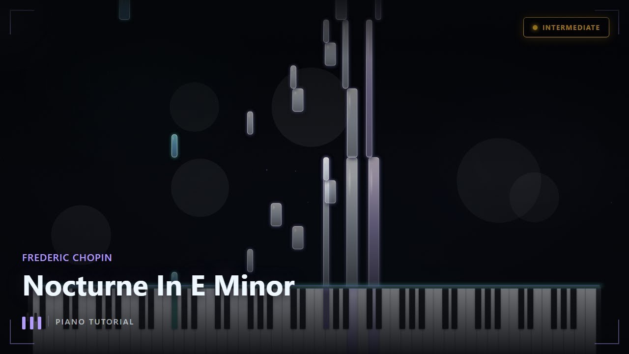 Frederic Chopin - Nocturne In E Minor | Piano Tutorial