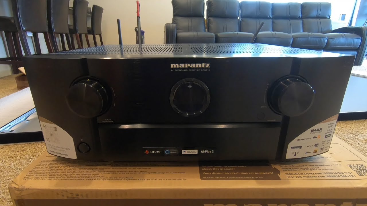 Marantz sr6014 Premium 9.2 Channel AVR Unboxing and Overview