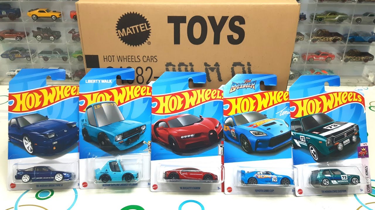 Unboxing Hot Wheels M Case 2024 - STH Nissan 180SX