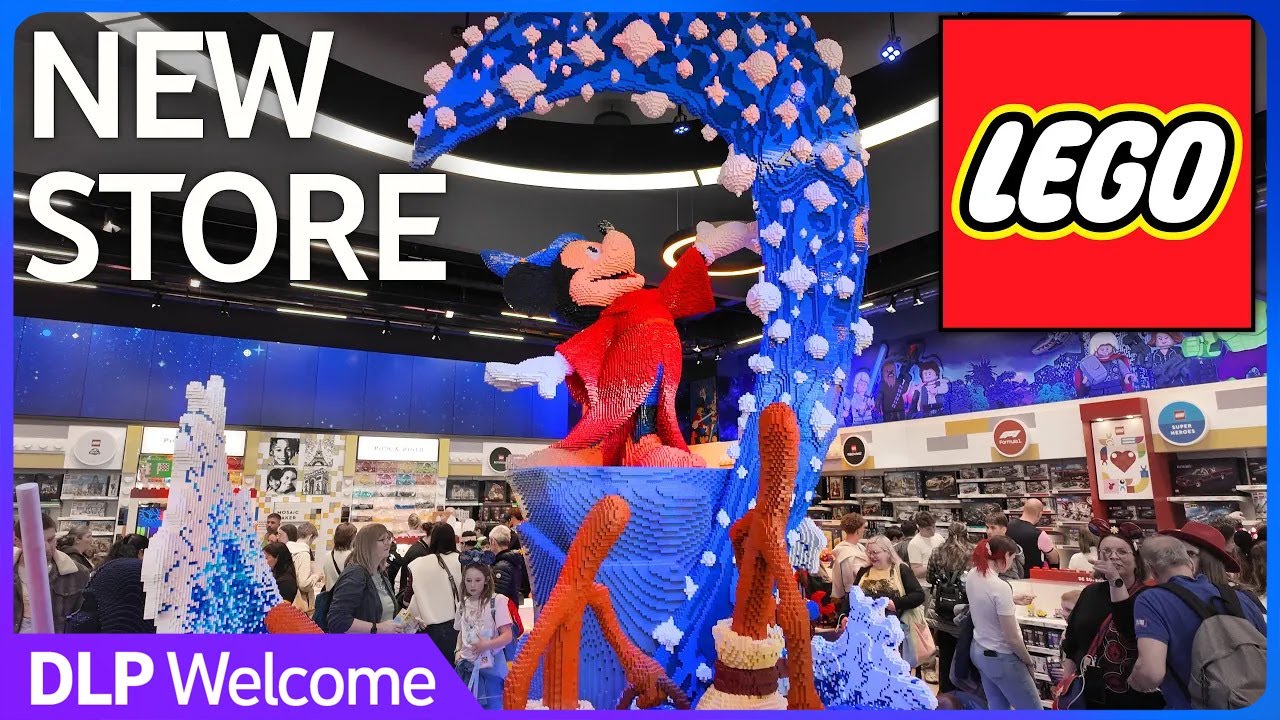 New Lego Store - Disney Village - Disneyland Paris