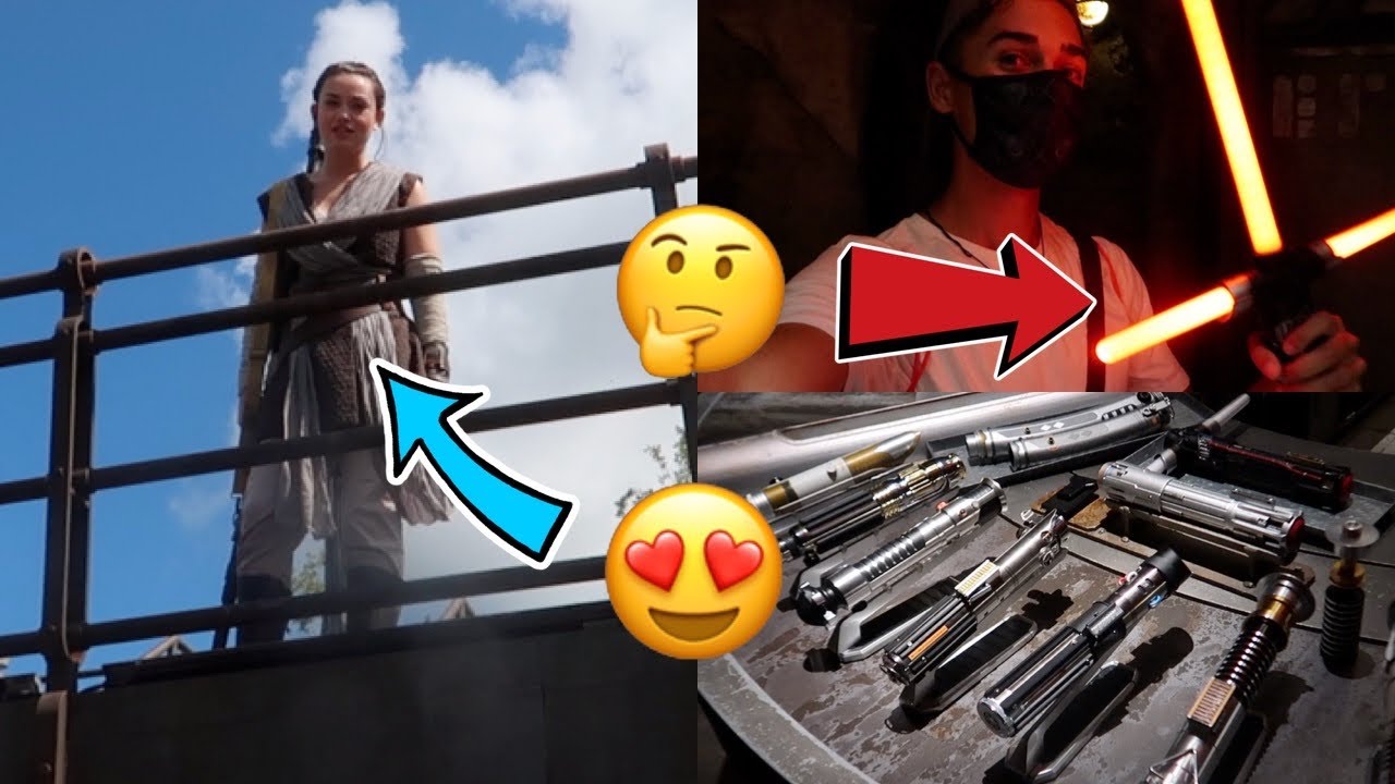REY LIKED MY LIGHTSABER - How to buy a legacy lightsaber in Galaxy's Edge