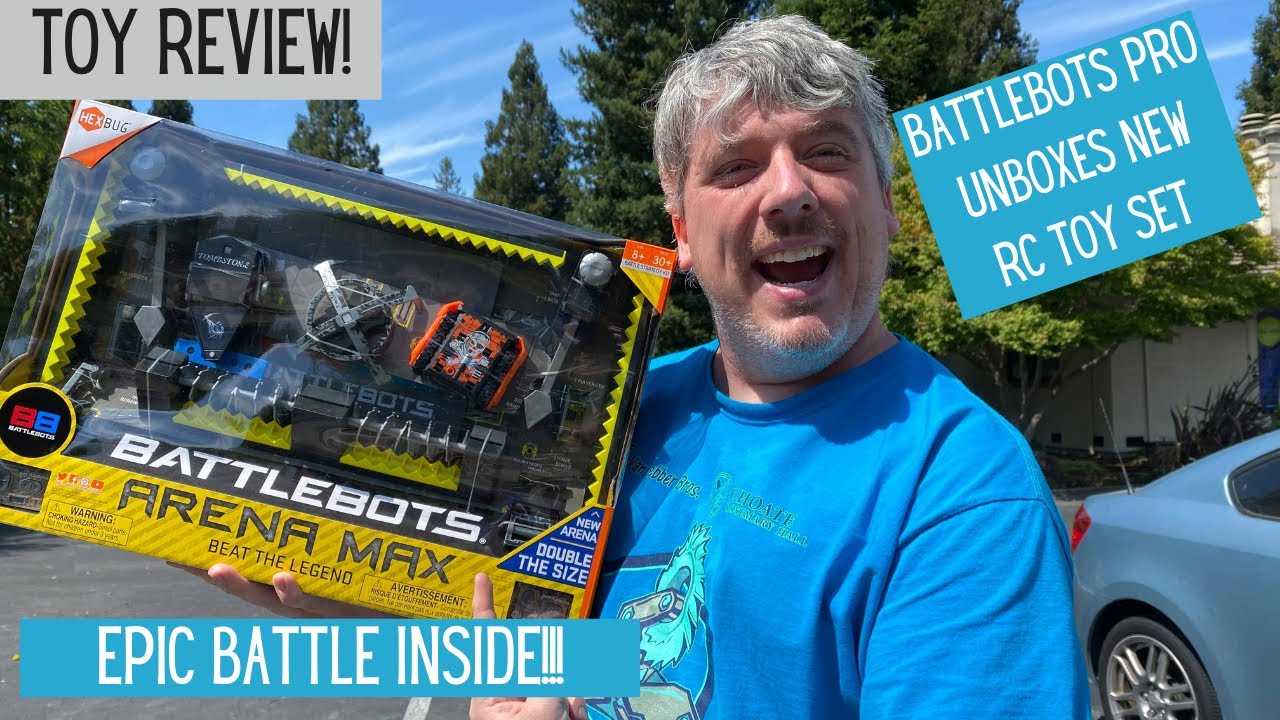 Распаковка нового HexBug Arena Max! С командой Skorpios.