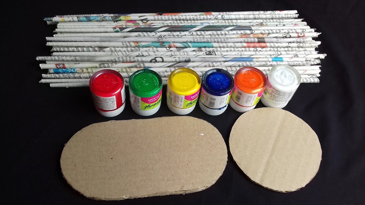 5 Easy Newspaper Craft Ideas | Newspaper Crafts | Easy Craft With Newspaper