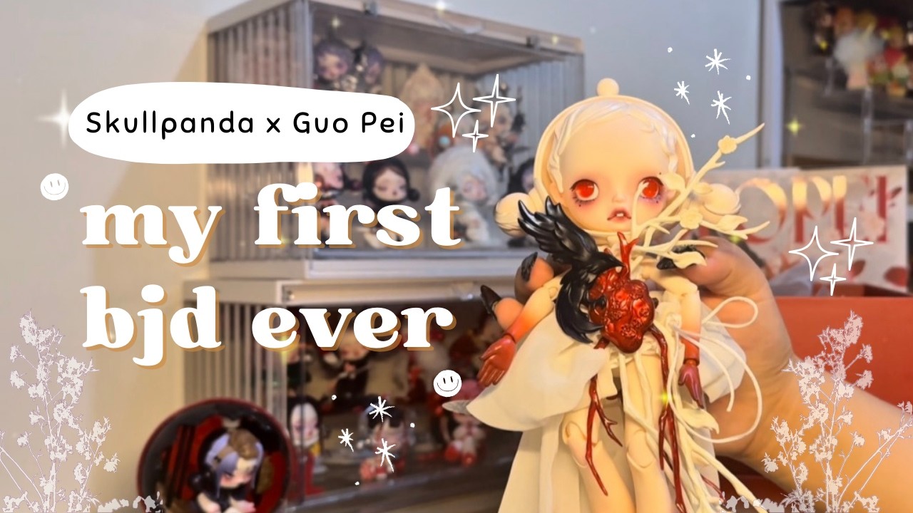 My First BJD ✨ Skullpanda × Guo Pei 1/6 Figure Unboxing