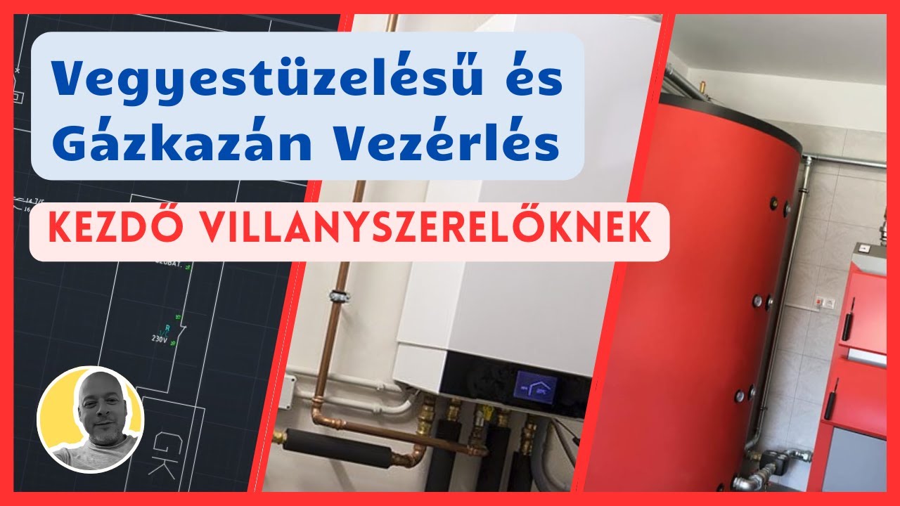 Gázkazán és vegyestüzelésű kazán vezérlés.