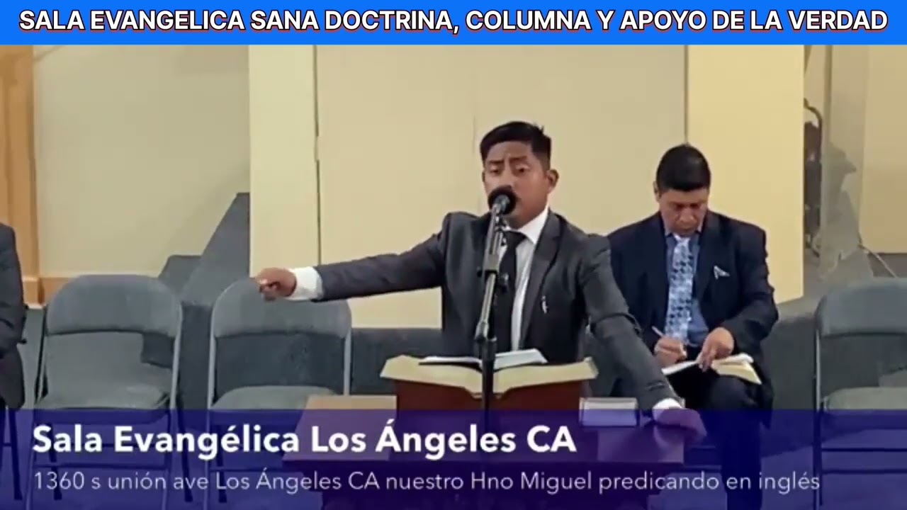 Predicación del Santo Evangelio en Inglés