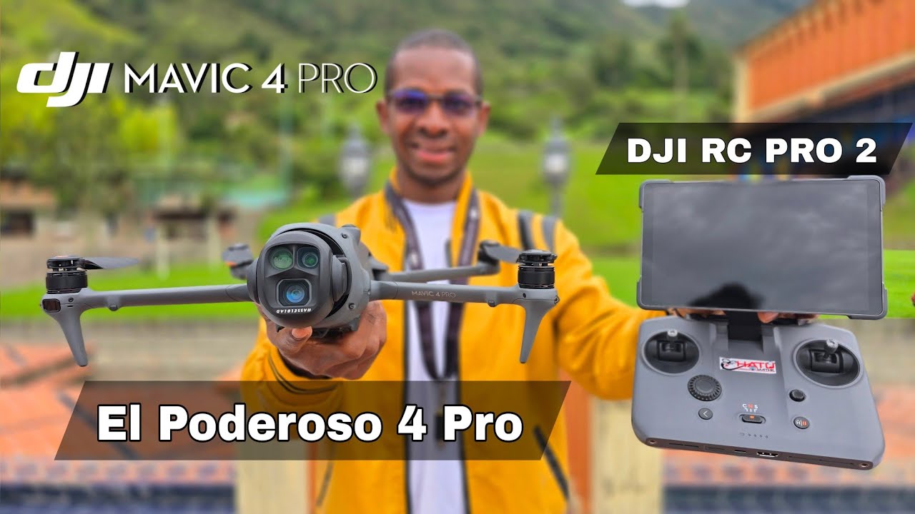 DJI MAVIC 4 PRO el mejor Drone 6k Portable 2025. Todo lo que debes Saber en Español