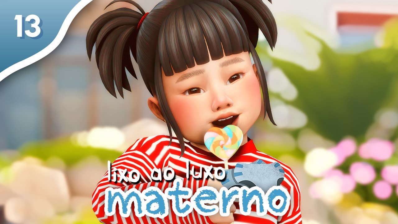 ela CRESCEU e ficou uma BEBÊ muito FOFA 😊 l the sims 4 desafio lixo ao luxo materno