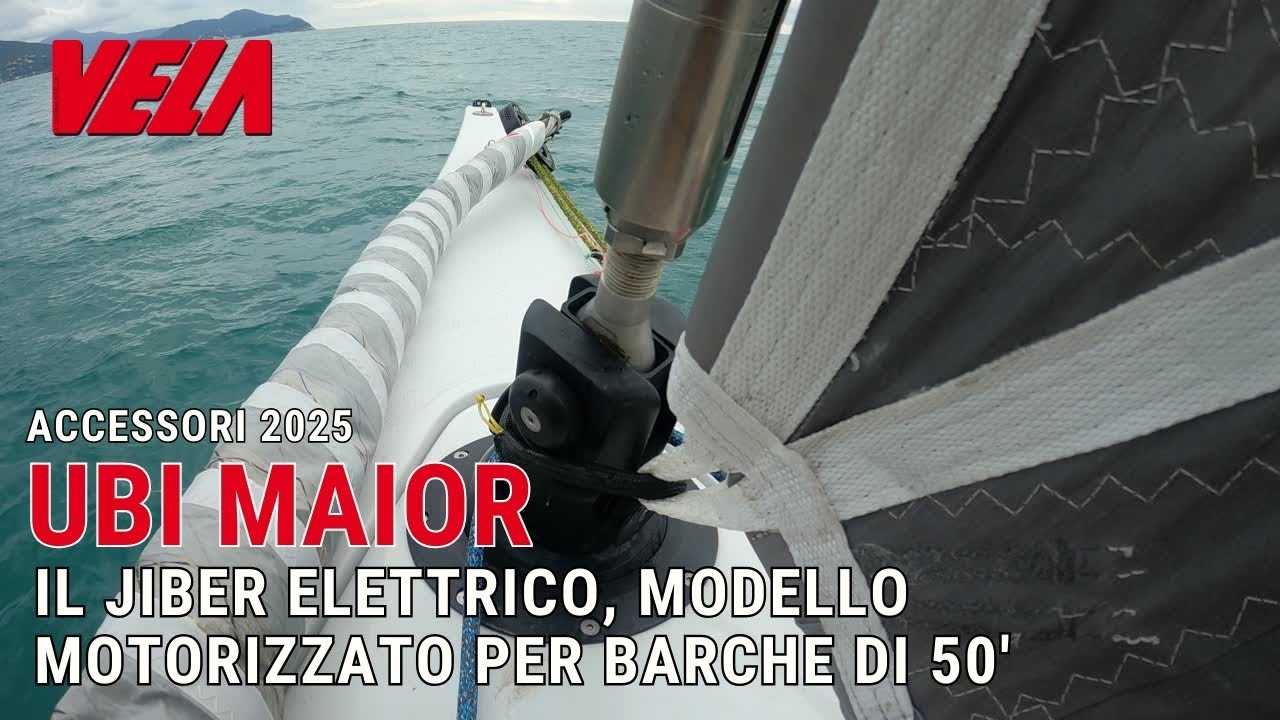 Ecco il nuovo Jiber elettrico UBI MAIOR motorizzato per barche di 50': per la regata, ma non solo...